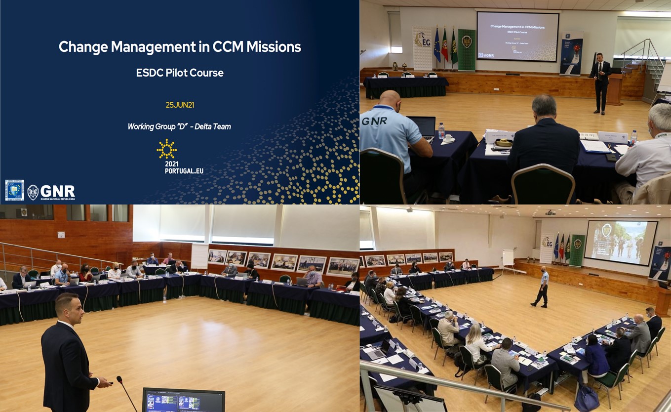 Change Management in Civilian Crisis Management Pilot Course